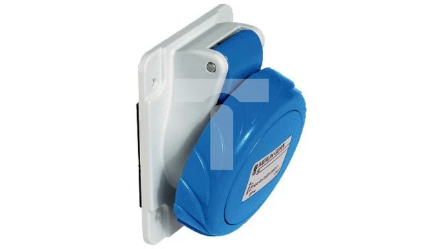 INDUSTRIAL SOCKET, ANGLED, 2p+E, 32A, 200...250 V AC, IP 67 PKF32F723 ...