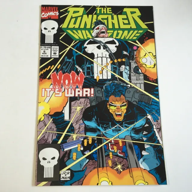 The Punisher War Zone #6 Marvel Comics VF/NM 1992 Romita Jr