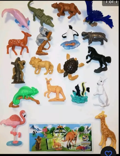 Lot Kinder surprise animaux