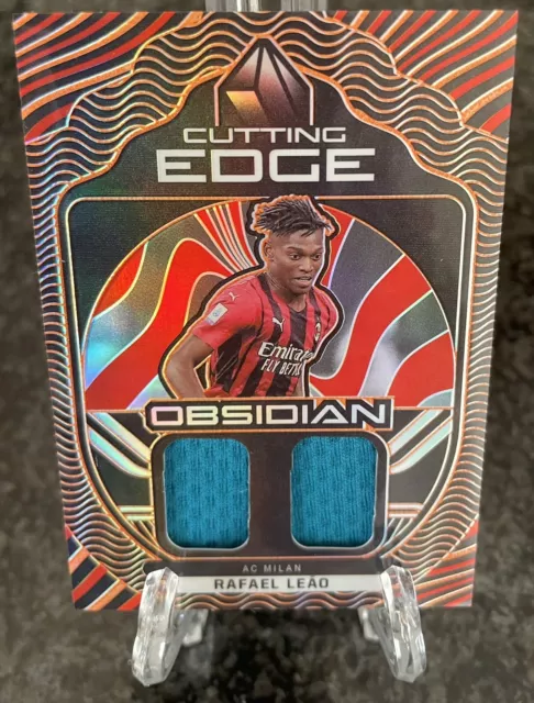 Panini Obsidian  21/22 Rafael Leao Cutting Edge - Milan - Mint N^26/50