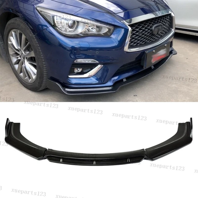 Carbon Fiber Front Bumper Lip Splitter Lower Spoiler For Infiniti G37 G35 Sedan