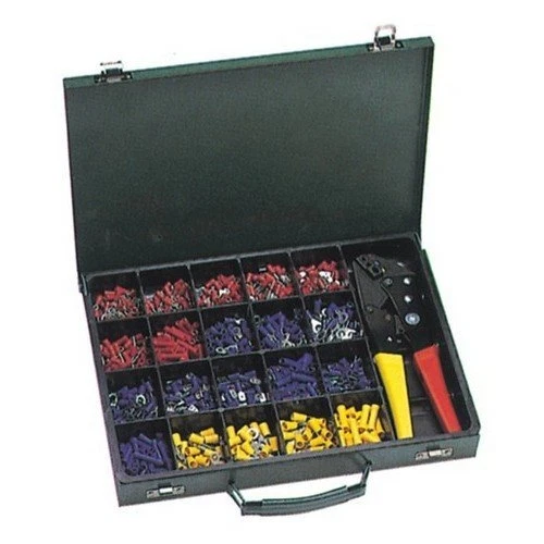 NEW  Products 500-Piece Terminal Kit, Controlled Cycle Crimp Tool – Include...