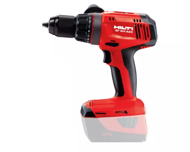 Hilti SF 6H-AS22 22V Keyless 13mm 1600Rpm 28800Bpm 80Nm LED Bare Tool ⭐Tracking⭐