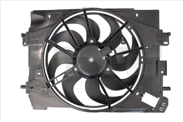 Ventola raffreddamento motore TYC 828-0017 400 mm per Renault CLIO 4 CAPTUR 1 TCe BHNF 16 V