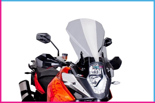 Puig 3564H Bulle Touring Fumé Clair - Protection Améliorée Pour KTM 1290 Superduke GT 2019-2020