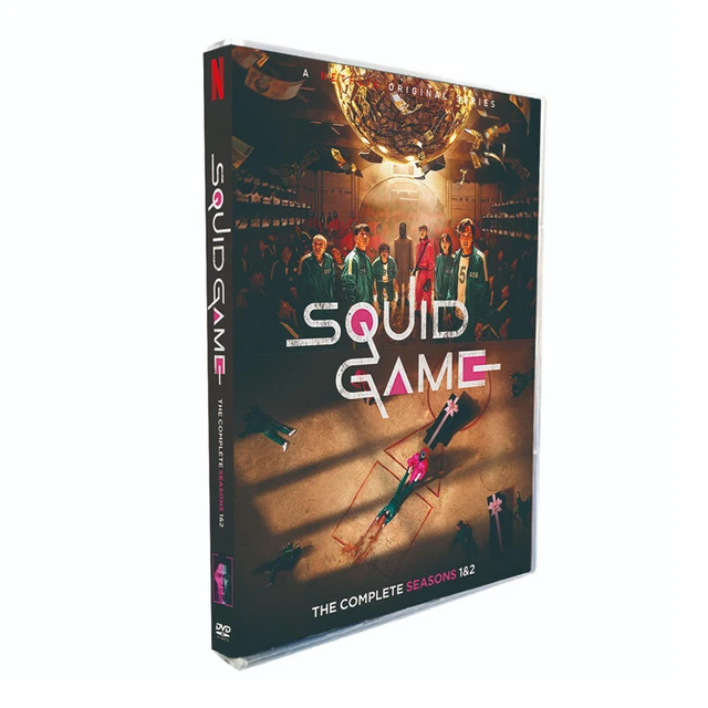 SQUID GAME SEASON 12 DVD 6Disc New Box Set English