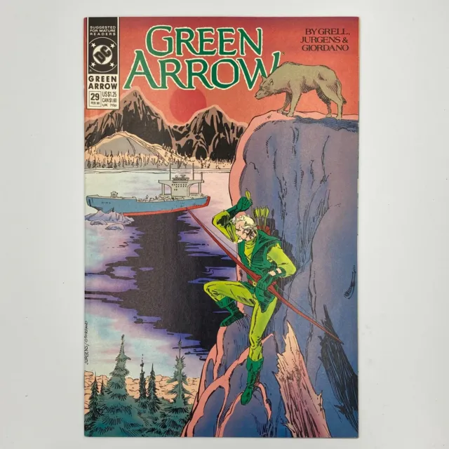 Green Arrow #29 Vol 2 1990 DC Comics VF/VF+ COMBINE SHIPPING