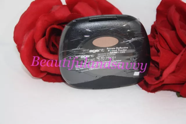 Beauticontrol Secret Agent Private Deflective Pressed Powder DARK (12202)