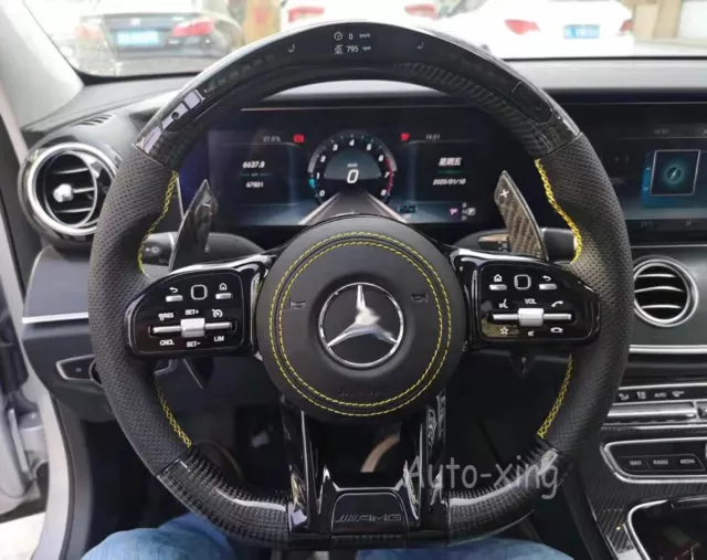Mercedes-Benz 2020 AMG Performance Style Customizable Steering Wheel (Fits  2010+ All Models)