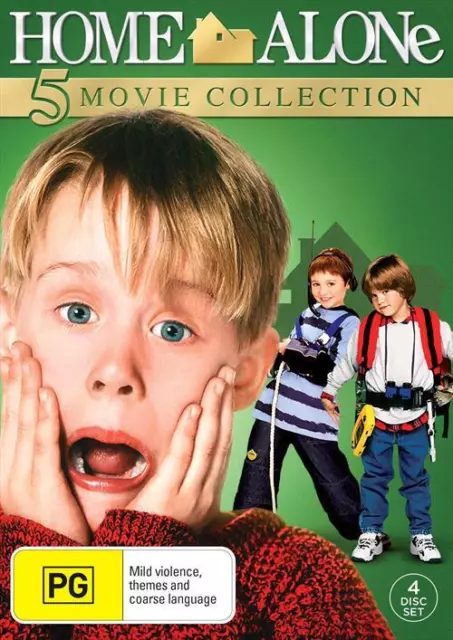 spel assistent aanwijzing HOME ALONE 5 Film 1+2+3+4+5 DVD Set Home Alone 2 3 4 + The Holiday Heist  $29.90 - PicClick AU