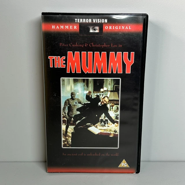 VINTAGE THE MUMMY 1959 Movie VHS Tape Peter Cushing Christopher Lee ...