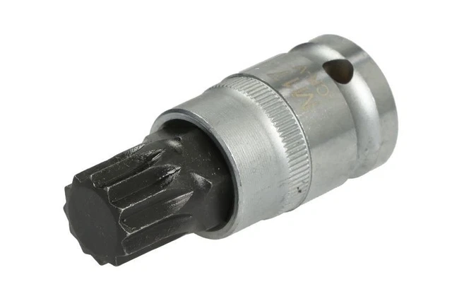 CAROLUS Steckschlüsseleinsatz 3/8 Spline 24 Mm – Passend Für Vielzahn-Schrauben, SW 24, Von GEDORE