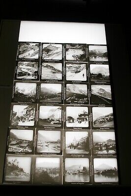 Imágenes de vidrio Rosenthal & Co., Berlín NW a través del país TIROL serie de proyección 14