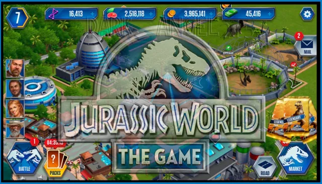 Jurassic WORLD The Game Builder ULTIMATE package Android iOS park