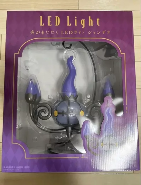 Pokemon LED Light Chandelure Pokemon Center Original Stand Light NEW