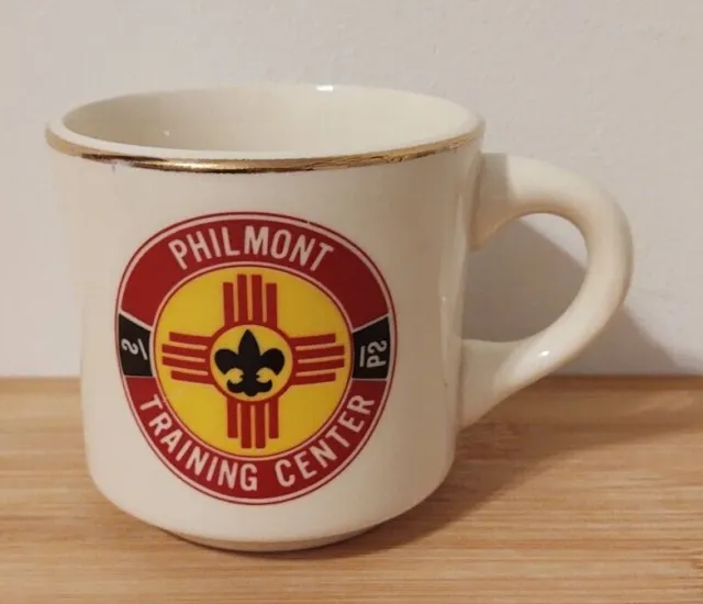 Vintage BSA Boy Scouts of America Philmont Training Center New Mexico Coffee Mug