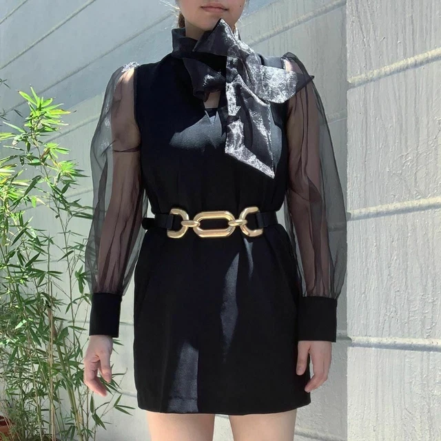 mini dress with pleats Brown Short Sleeve Pleated Pocket Mini Dress