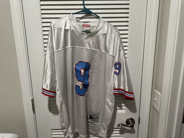 Steve McNair Houston Oilers Jersey Mens Size 52 XL Starter Blue Rookie