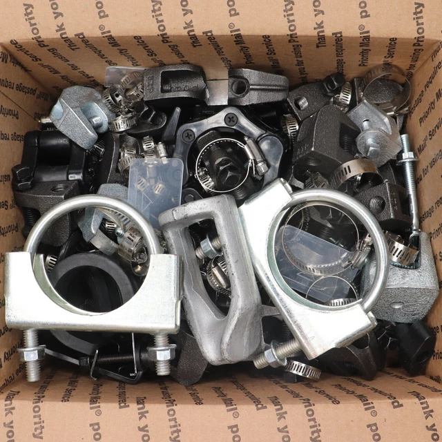 Assorted Clamps 24 Lbs
