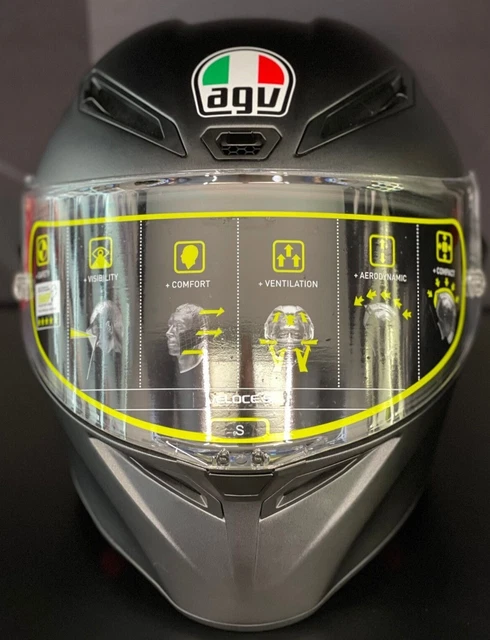 Agv veloce s matt black cheap