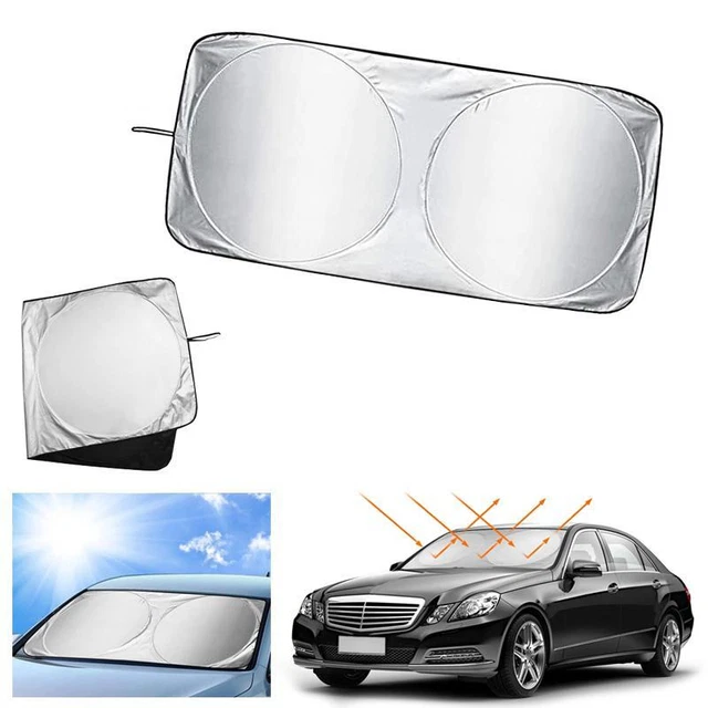 Parasole Per Finestrino Dell'auto, Parasole Per Piante Forestali Verdi, Simpatico Copri Parabrezza Per Gatti Anime, Accessori Per L'arredamento Del Veicolo, Regalo Carino Per Le Donne - Italia - Foto 3