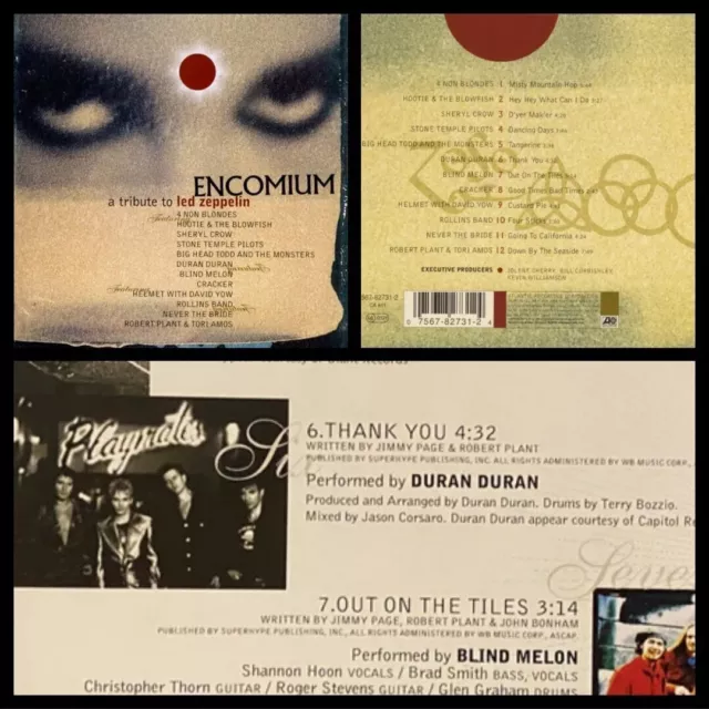 Duran Duran - THANK YOU (Demo Version) (in Led Zeppelin Tribute Album "Encomium"