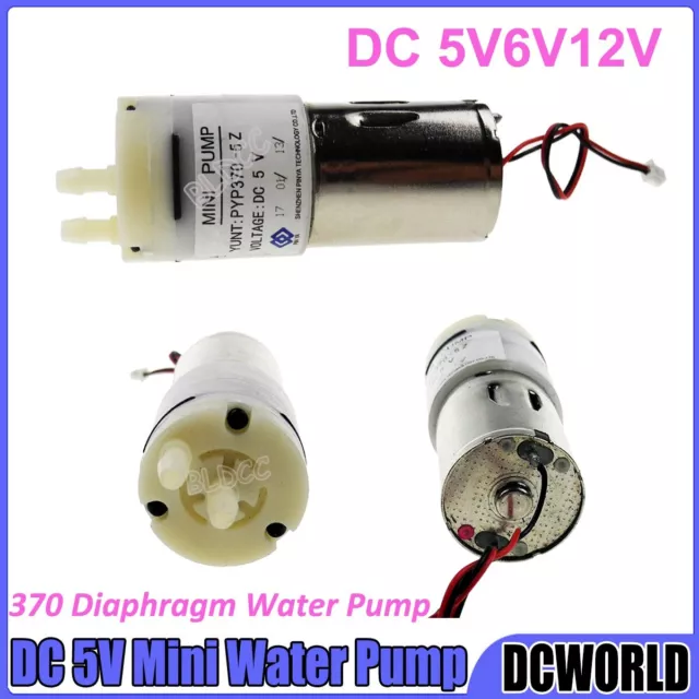 MICRO 370 WATER Pump DC 11.1V Diaphragm Pump Self-priming Pump USB