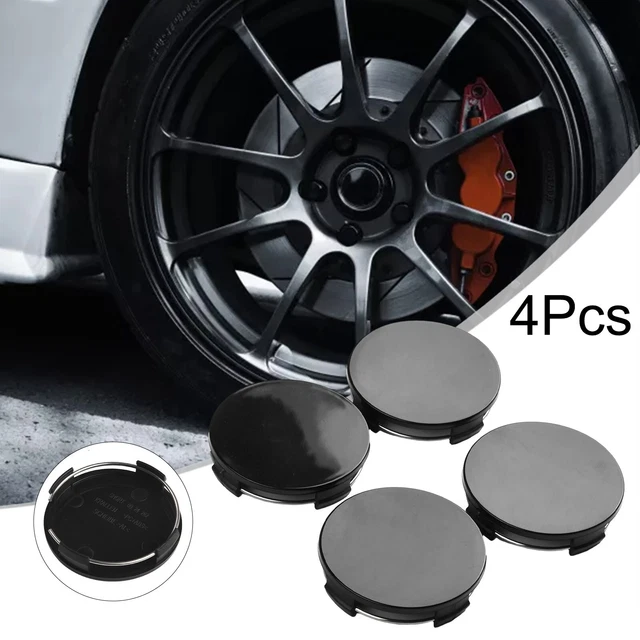 Verwandeln Sie den Look Ihres Fahrzeugs mit 4 Universal 65 mm Radnabenkappe Abde