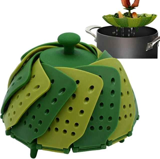 TNOMSNO Cestello Cottura A Vapore In Acciaio Inox 304 - 17.5 Cm, Multiuso Per Pentole - Foto 8