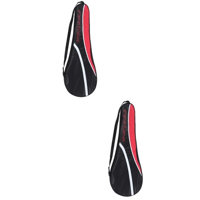 2 Count Badminton Racket Bag Oxford Cloth Man Kids Sports Tennis Bags Women