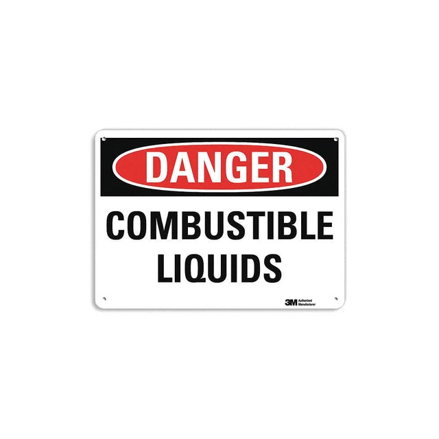 LYLE U3-1183-RA_14X10 Danger Sign,10 in x 14 in,Aluminum