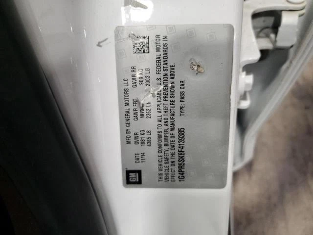 Driver Left Quarter Panel Fits 12-17 VERANO 8149751