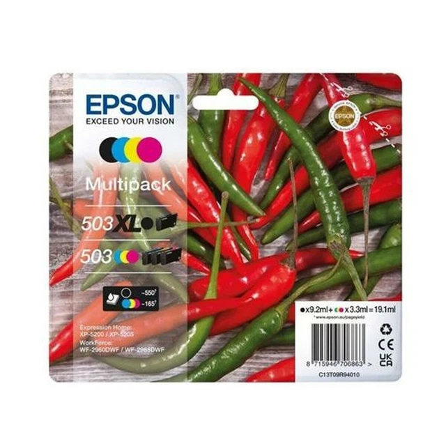 Druckerpatrone Original Tintenpatrone Epson 503XL Bunt