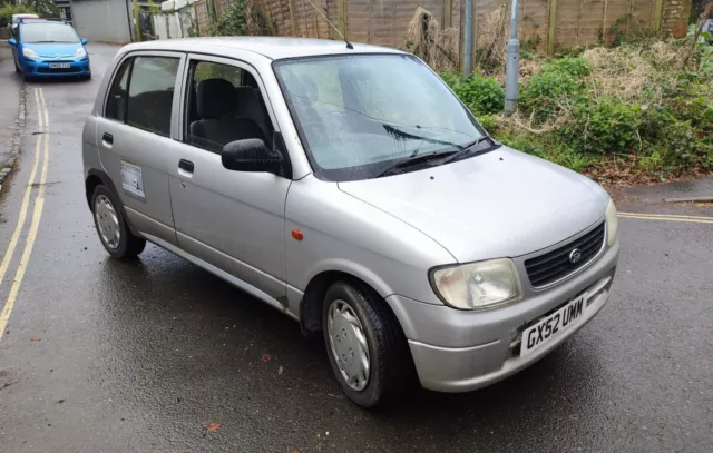 Rare 2002 Daihatsu Cuore 1.0 SPARES REPAIRS MOT FAILURE PROJECT