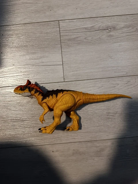 JURASSIC WORLD PARK Primal Attack Sound Strike Cryolophosaurus Mattel ...