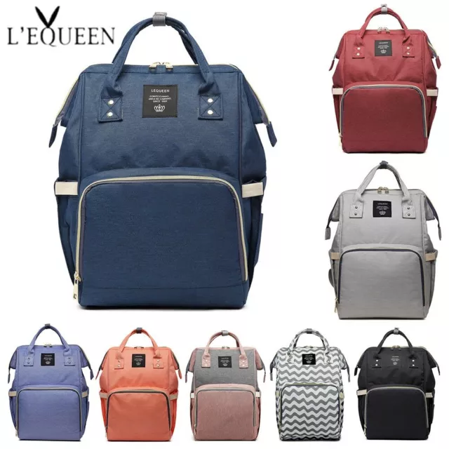 Mummy Maternity Nappy Bag Large Capacity Baby Diaper Bag Backpack Nursing Bags
