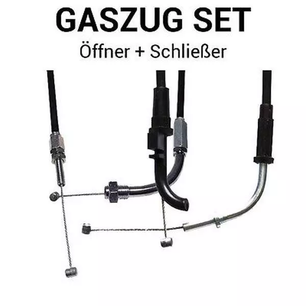 Gaszug Set Öffner + Schließer für Kawasaki ZX-9R 900 B Ninja 1994-1997