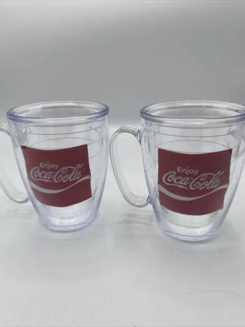 Tervis Enjoy Coca Cola Coke Mug 16Oz Set Of 2