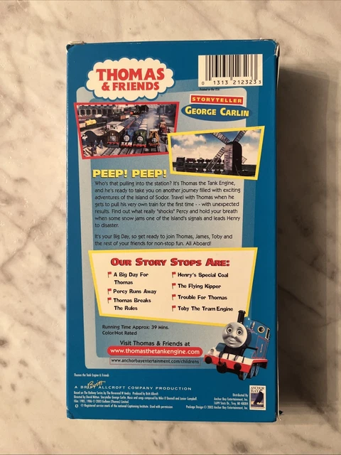 THOMAS THE TANK Engine - A Big Day for Thomas (VHS, 2003) $33.16 ...
