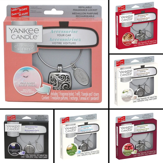 Yankee Candle Charming Scents Car Air Freshener Aroma Locket Car Fragrance Scent