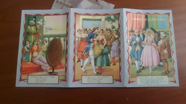 1941 - Calendarietti da barbiere " opere di G. Rossini "