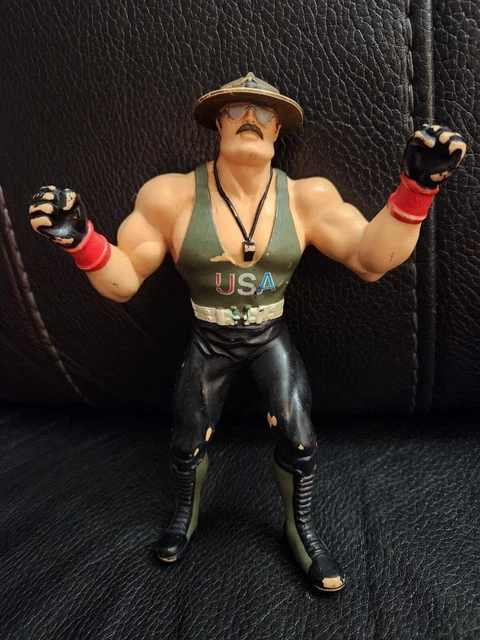 WWF LJN Rare Sgt. Slaughter Mail Away GI Joe 1987