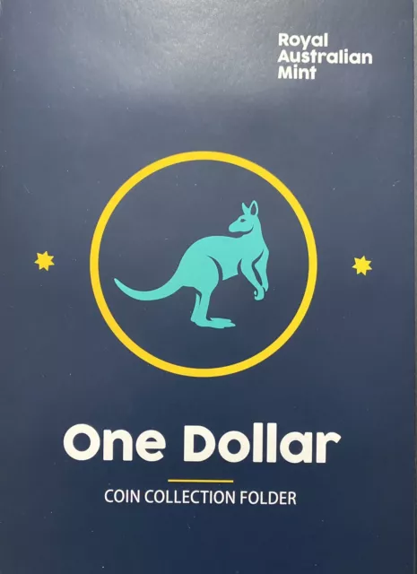 One Dollar Coin Collection Folder from RAM $1 Complete WITH COINS + extras