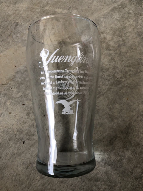 Yuengling Beer Glass Yuengling Beer Glass