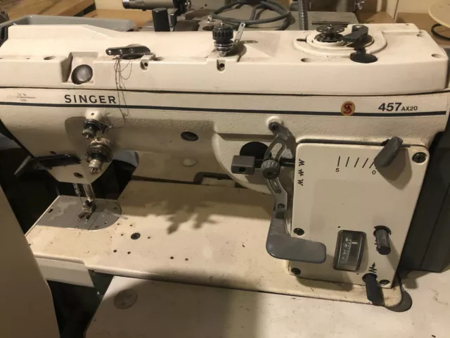 Pfaff 238 Industrial Zigzag Sewing Machine in working condition with knee  lifter