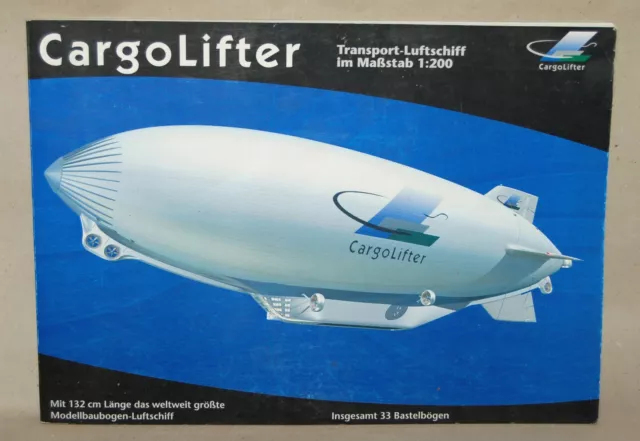 HMV Verlag Scheuer & Strüver von 2001 - Cargolifter Luftschiff Zeppelin - 1:200