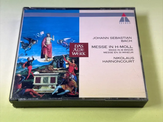 Johann Sebastian Bach Messe In H Minor - Nikolaus Harnoncourt - Cd - Audio