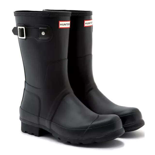 Hunter Original Hombre Corto Impermeable Botas Talla 13 Ahorro 50% Nuevo en Caja