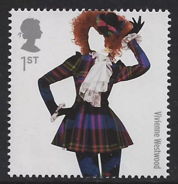 Abito arlecchino di Vivienne Westwood (1993) francobollo 2012