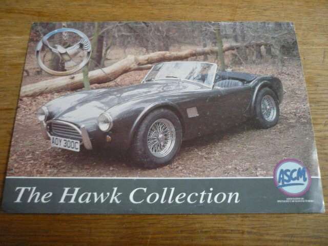Hawk Cars Model HAWK CARS AC/SHELBY Cobra Replica Kit Car Brochure £5.99 - PicClick UK